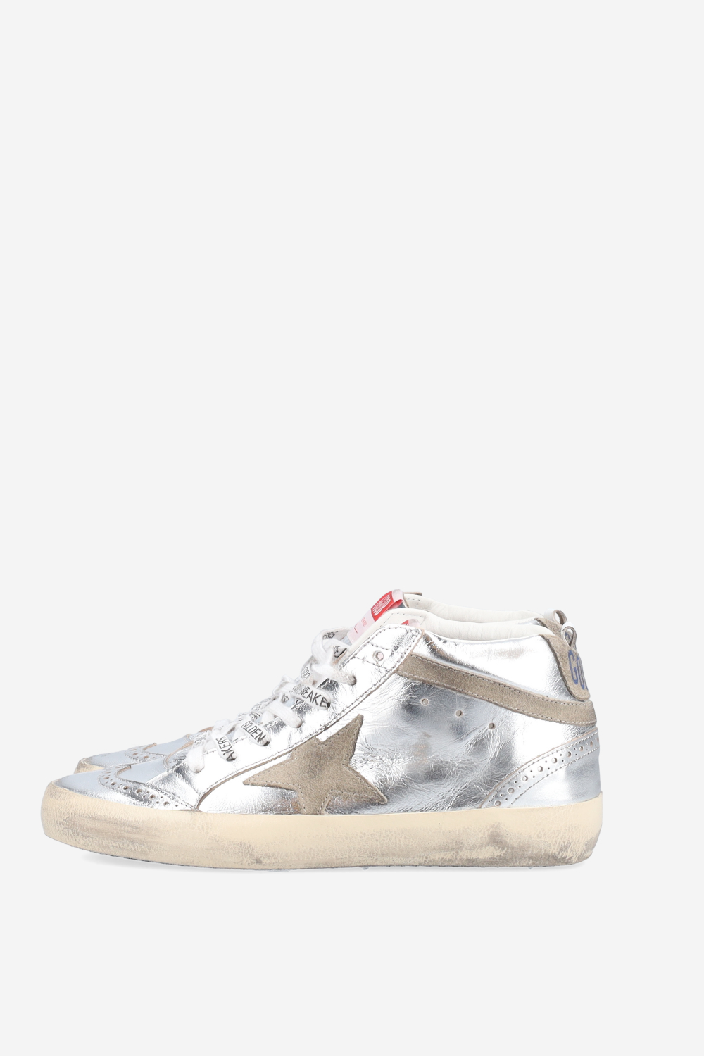 Mid star leather sneakers