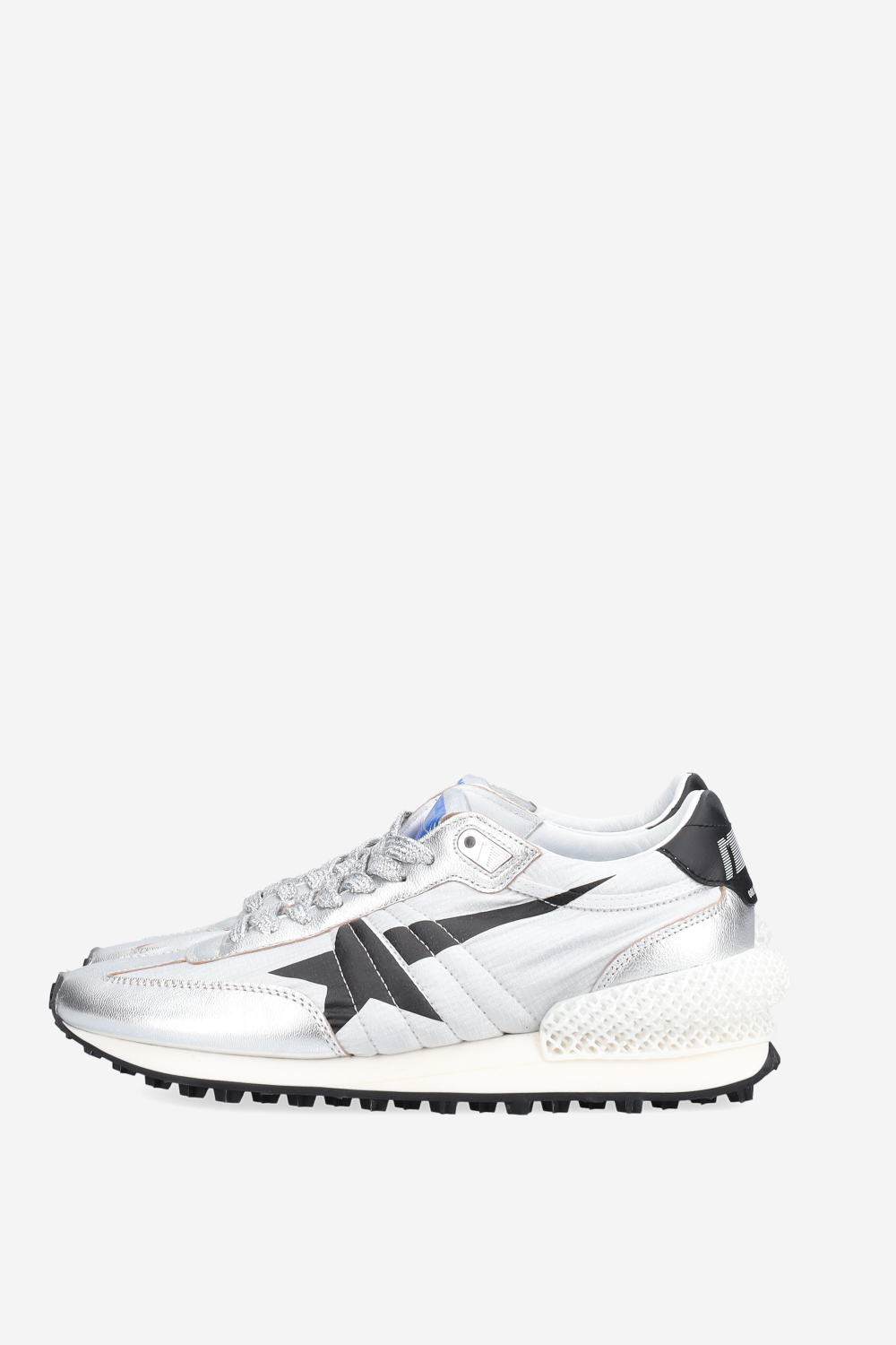Running marathon leather/nylon sneakers