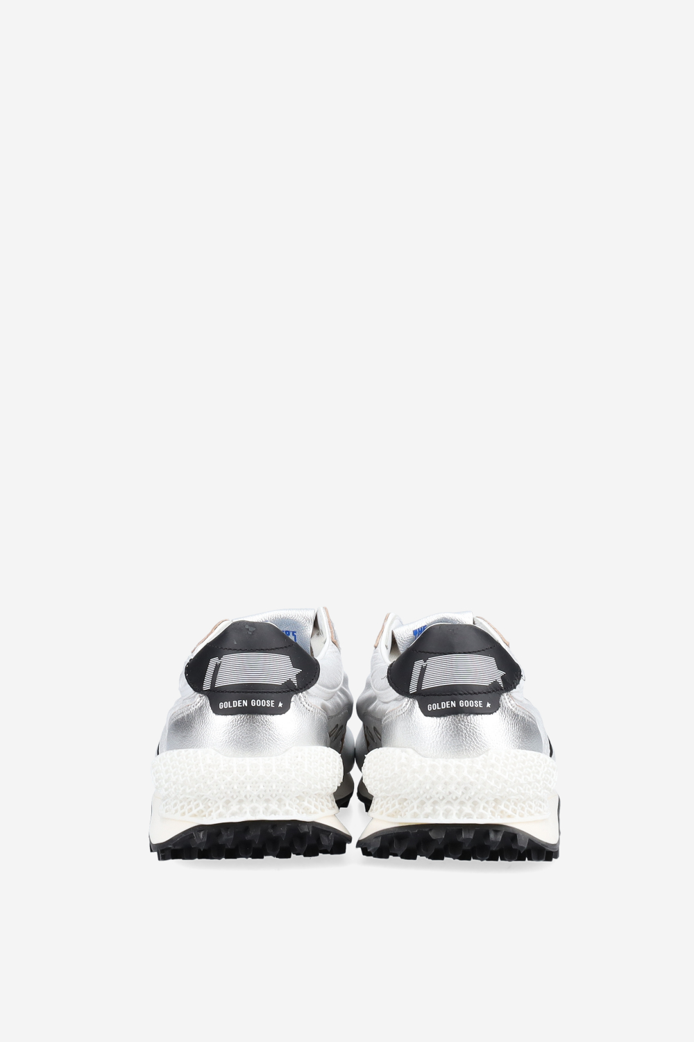 Running marathon leather/nylon sneakers