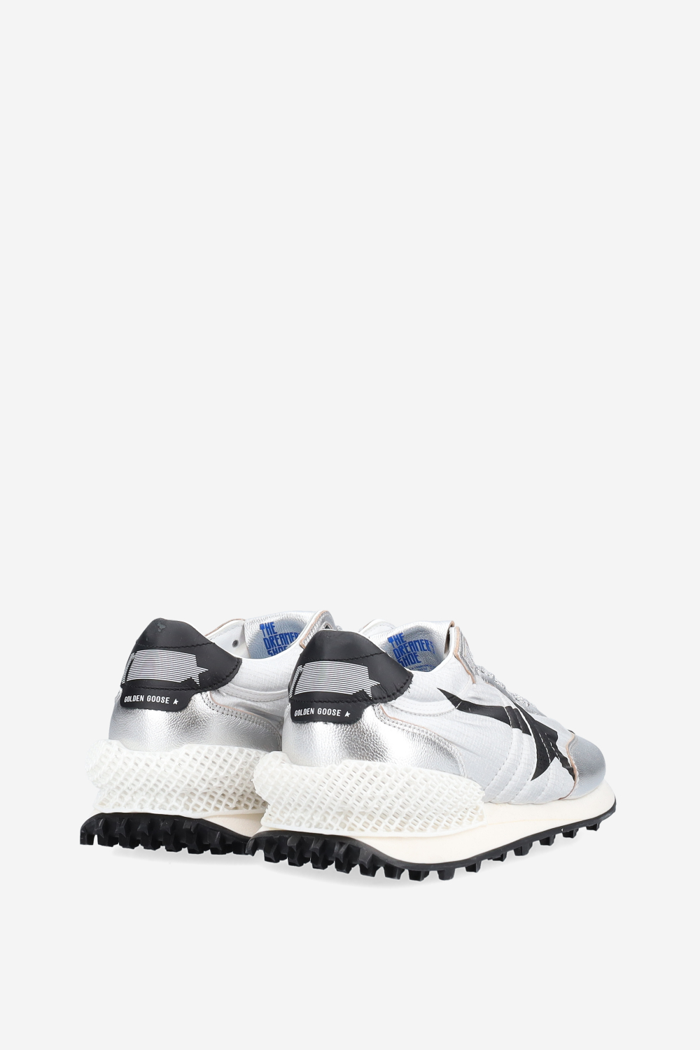 Running marathon leather/nylon sneakers