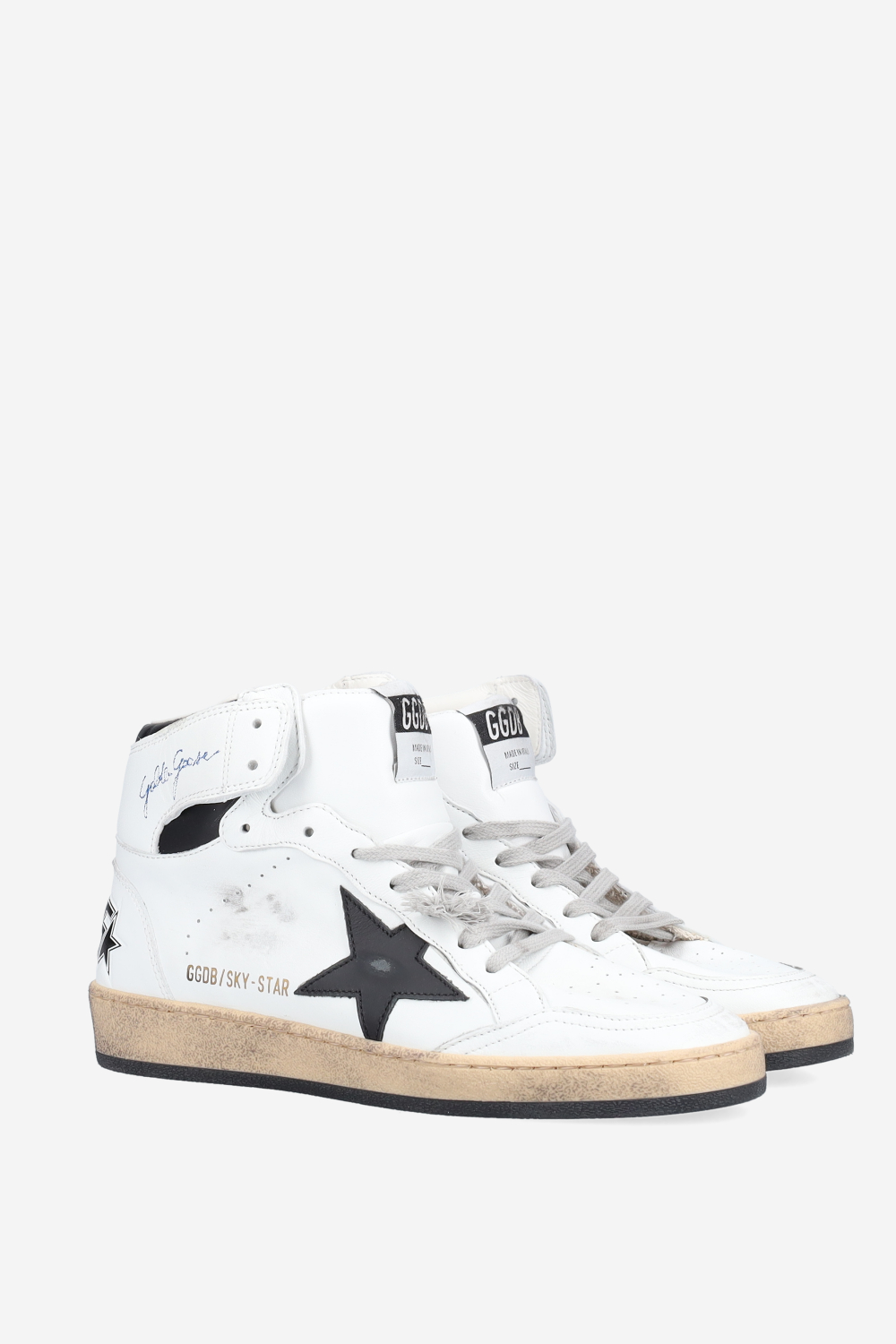 Sky star leather sneakers