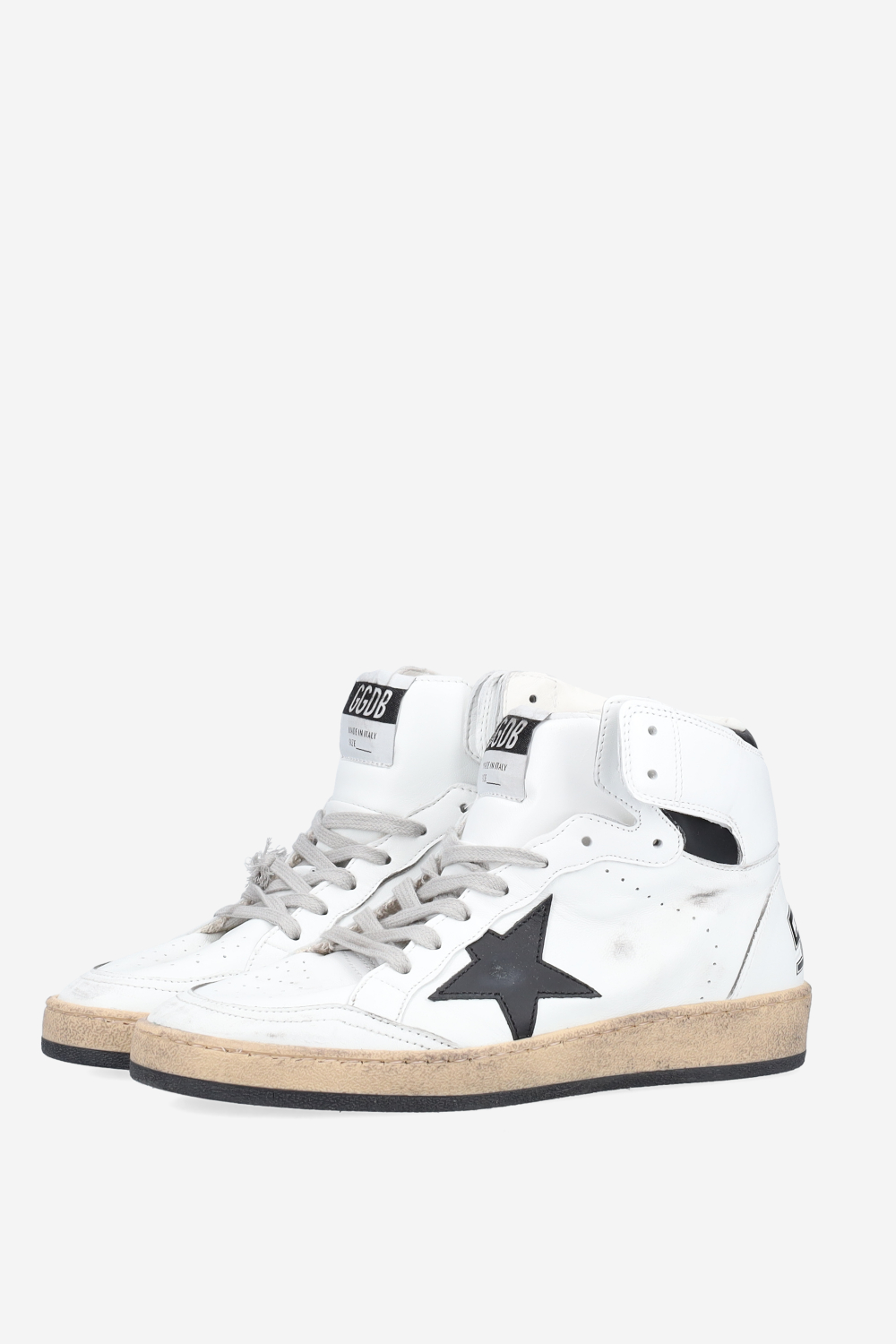 Sky star leather sneakers