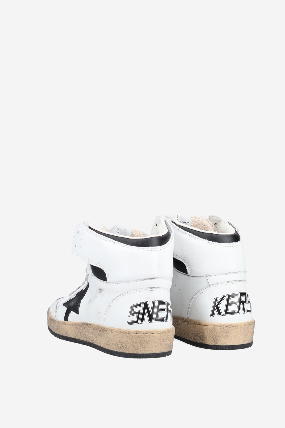 Sky star leather sneakers