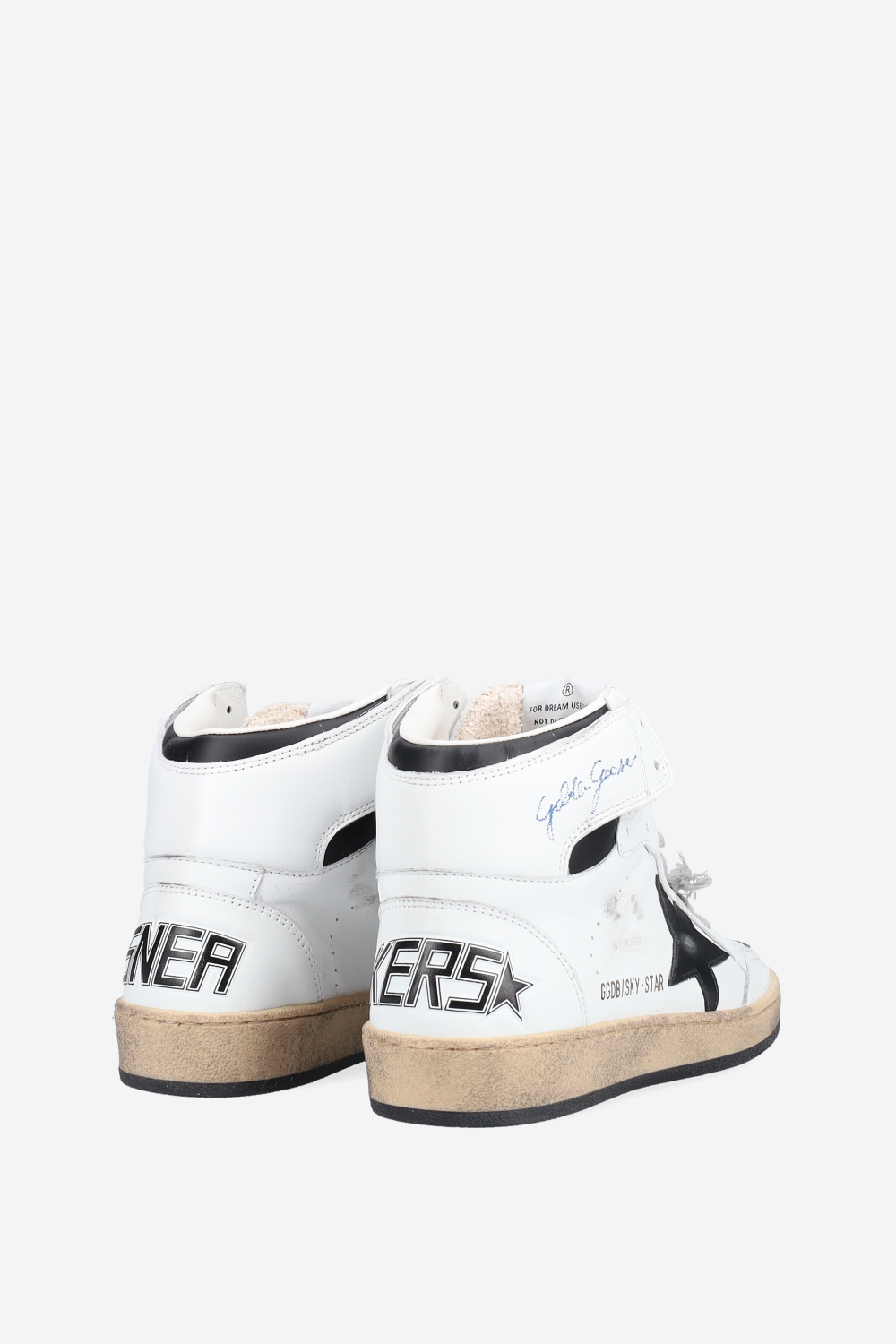 Sky star leather sneakers