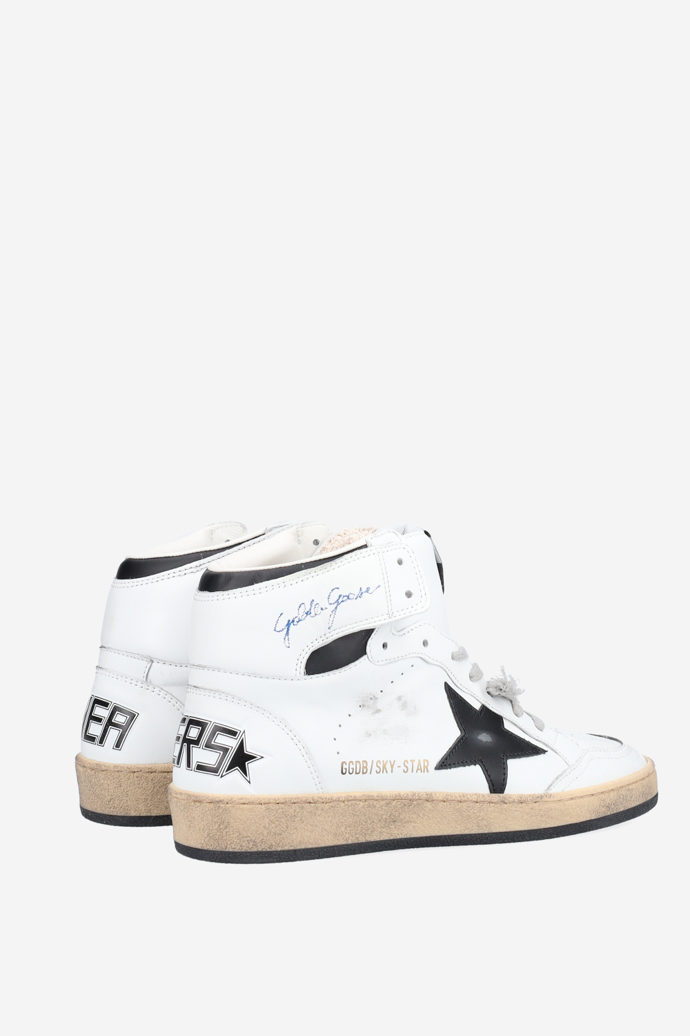 Sky star leather sneakers