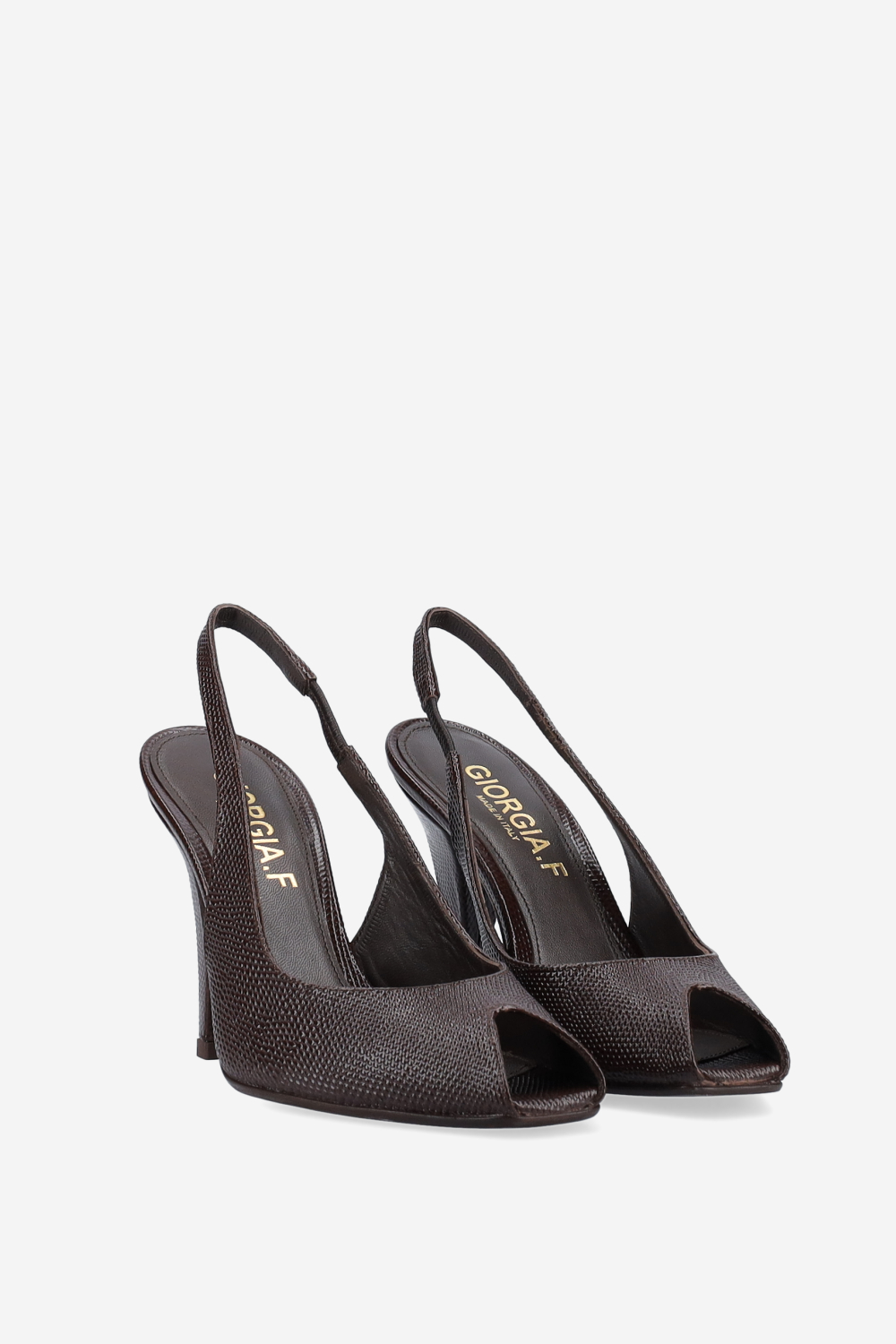 Open toe leather sandals