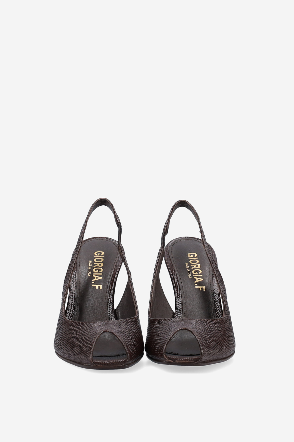 Open toe leather sandals
