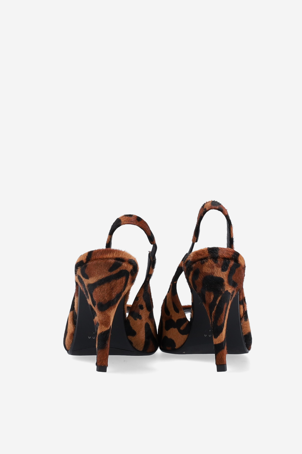 Open toe pony hair sandals