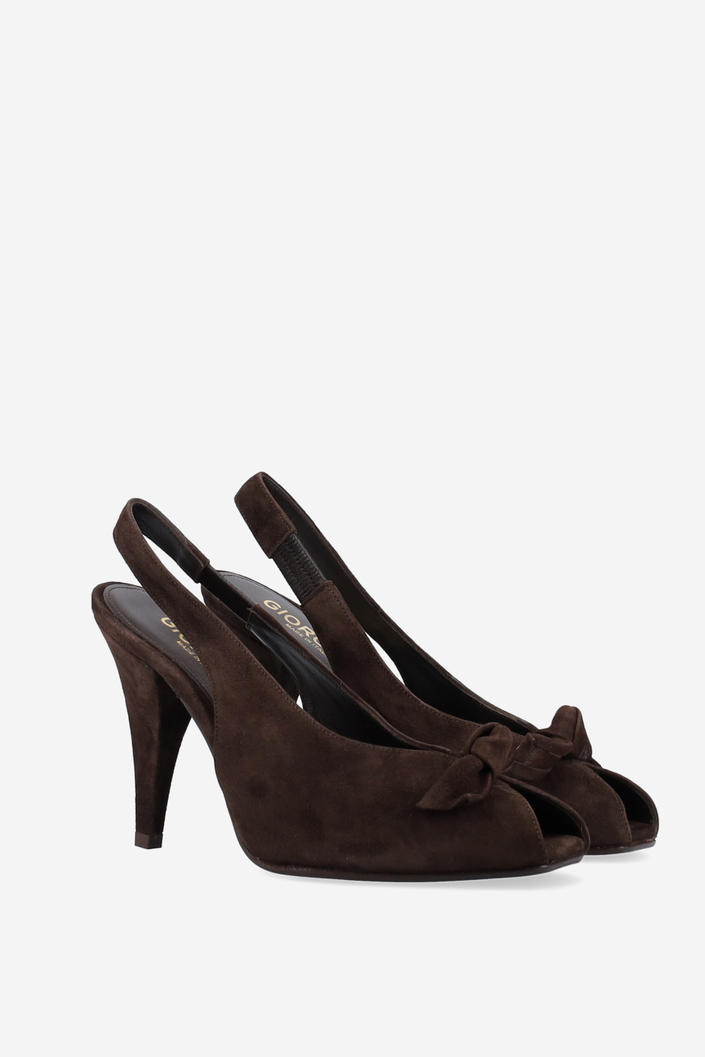 Open toe suede sandals