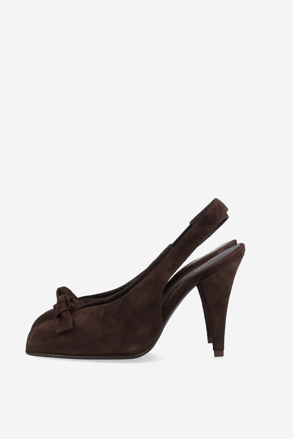 Open toe suede sandals