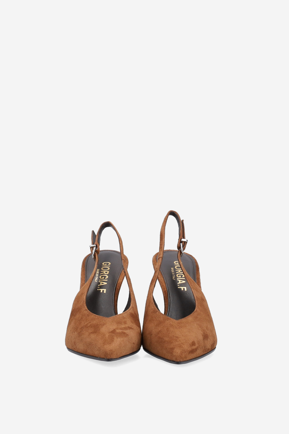Heeled suede sandals