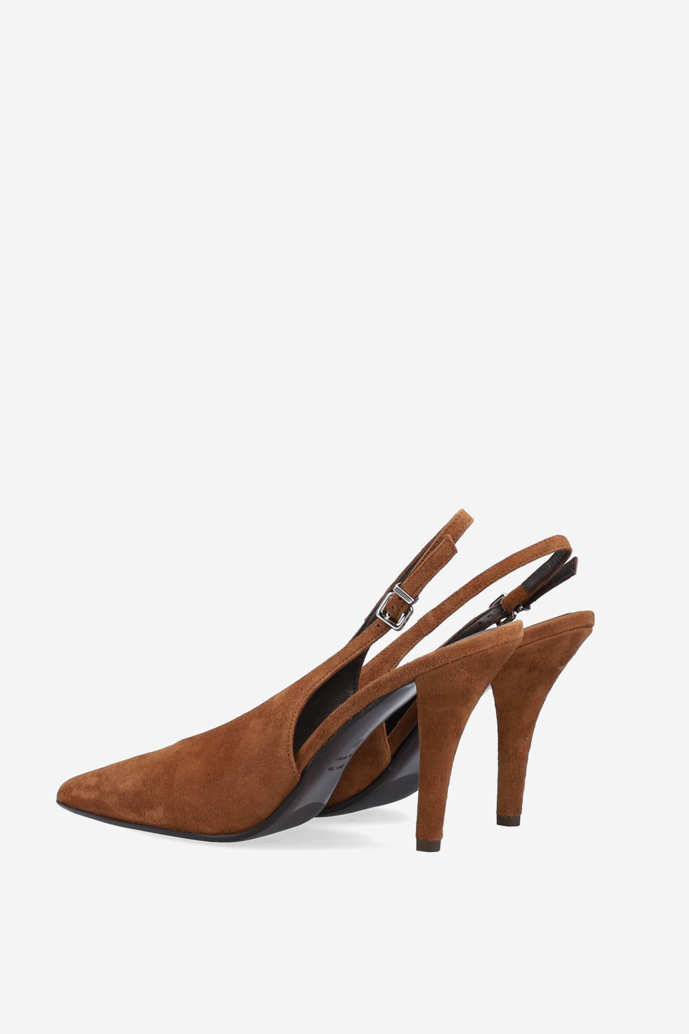 Heeled suede sandals