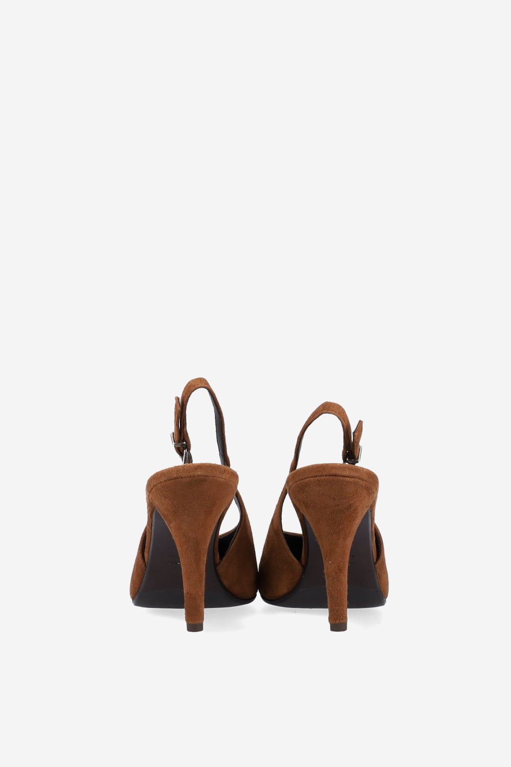 Heeled suede sandals