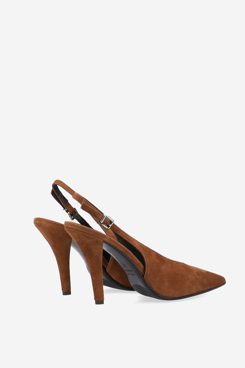 Heeled suede sandals