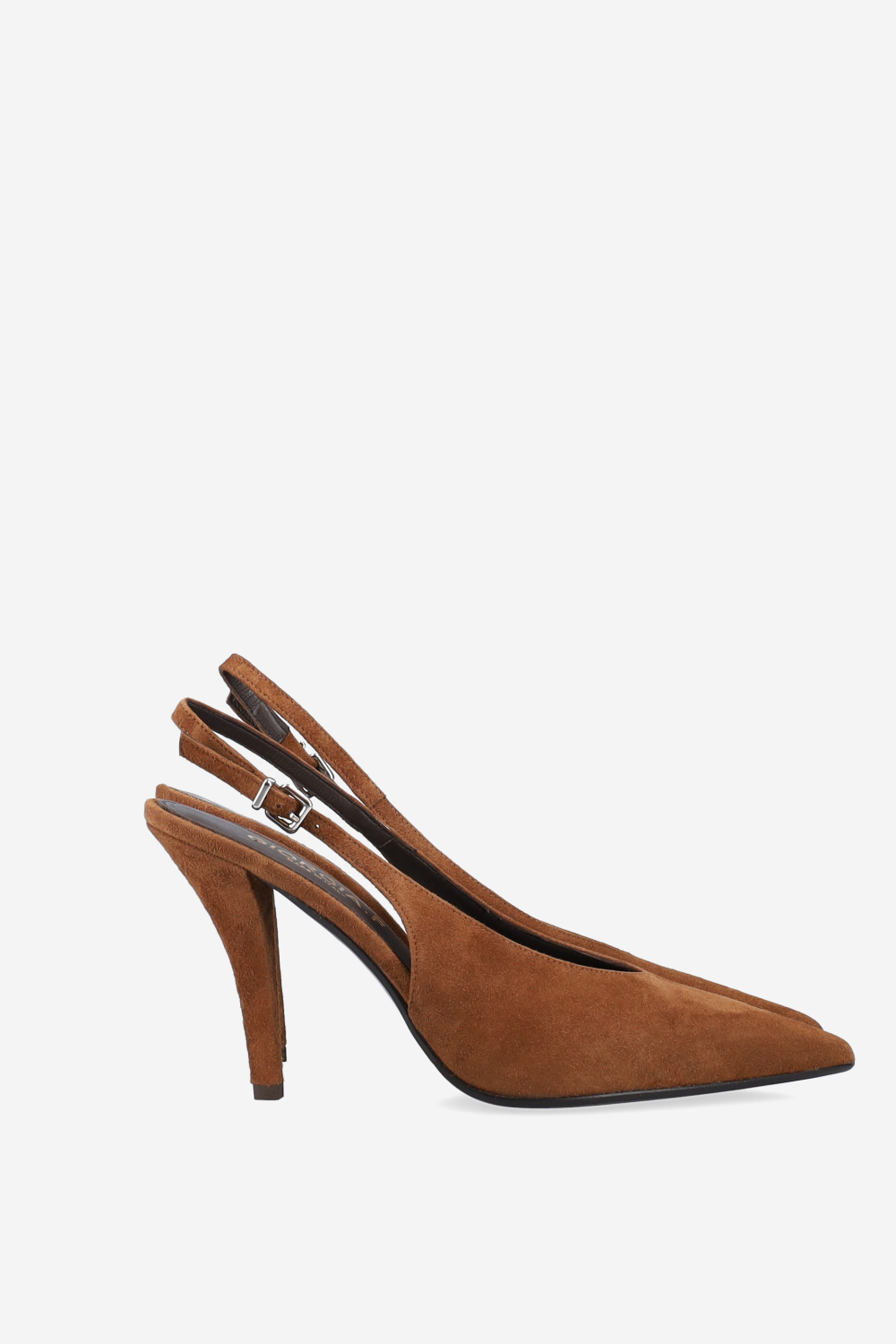 Heeled suede sandals