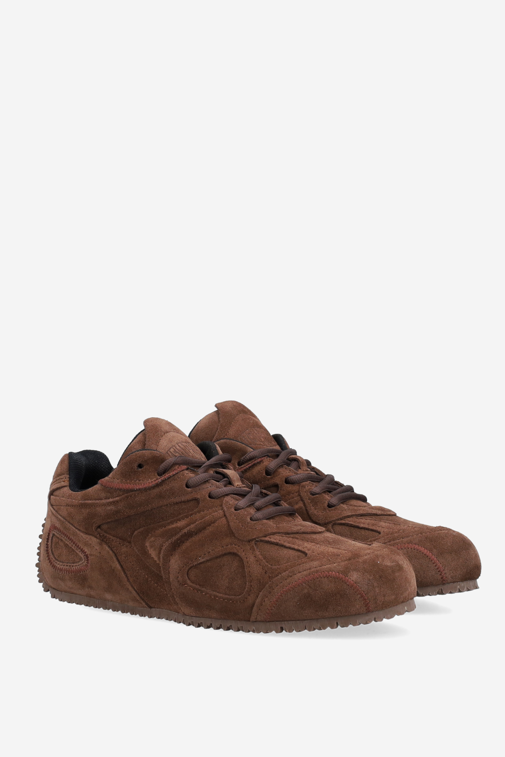 Slow runner suede sneakers