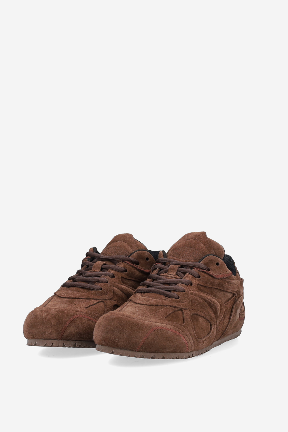 Slow runner suede sneakers