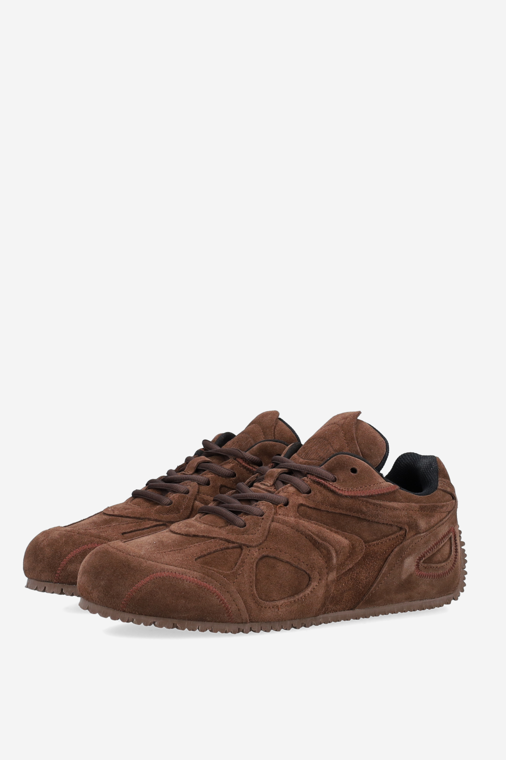 Slow runner suede sneakers