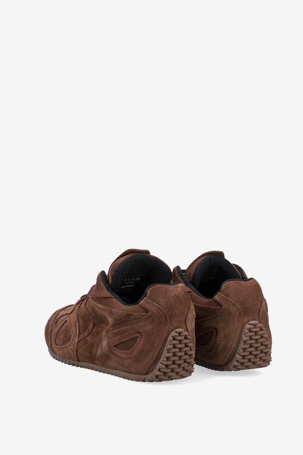 Slow runner suede sneakers