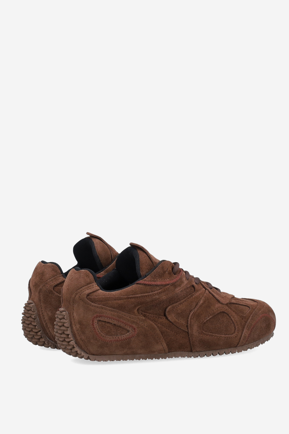 Slow runner suede sneakers