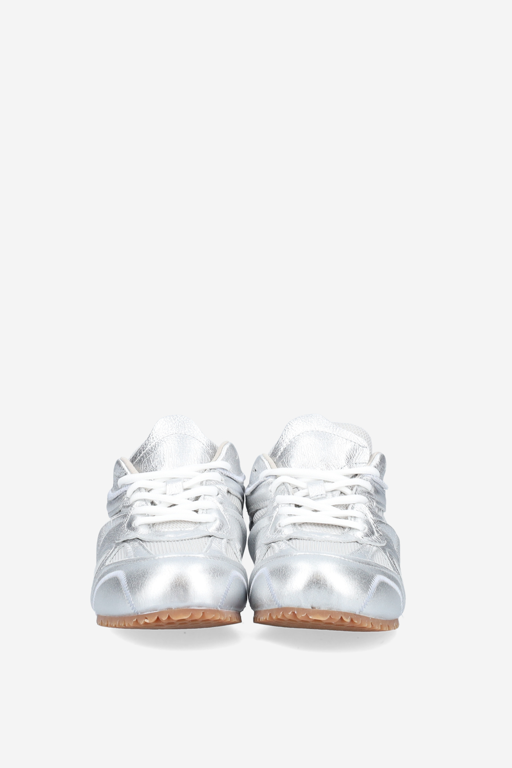 Slow runner leather sneakers