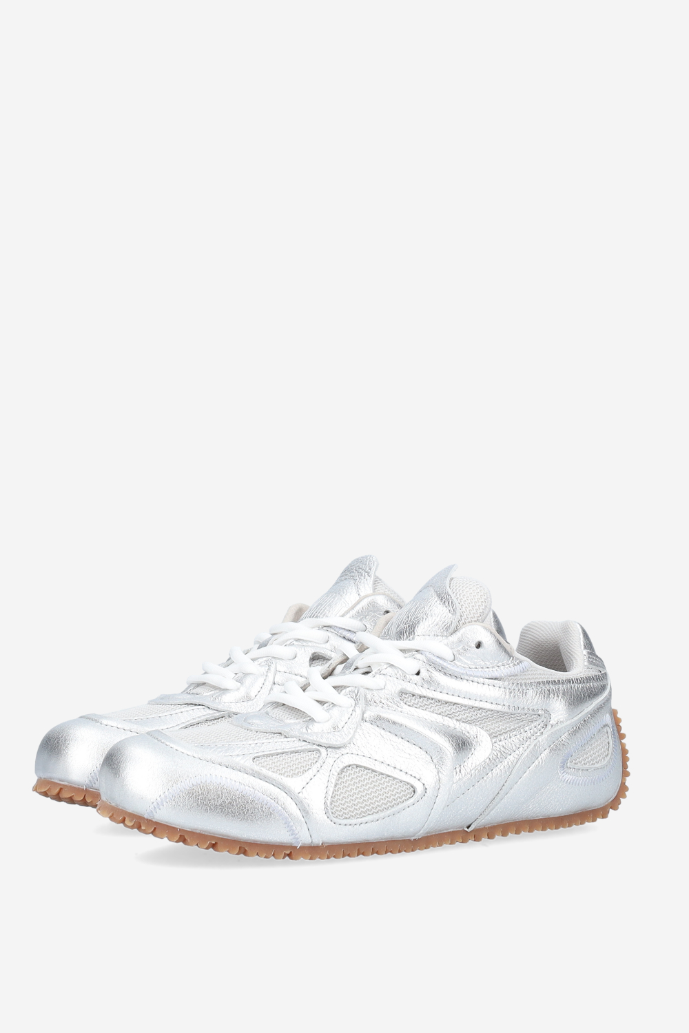 Slow runner leather sneakers