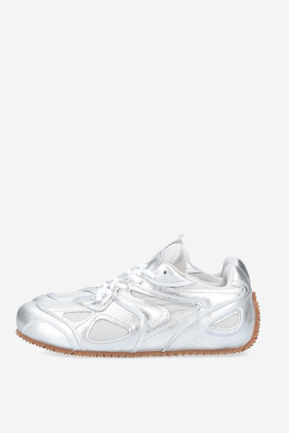 Slow runner leather sneakers