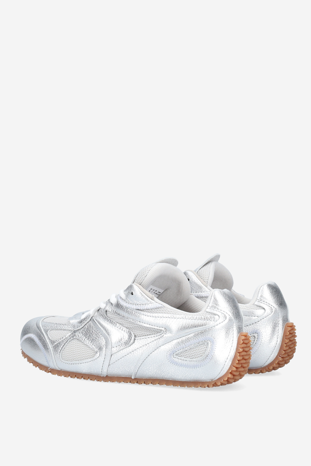 Slow runner leather sneakers