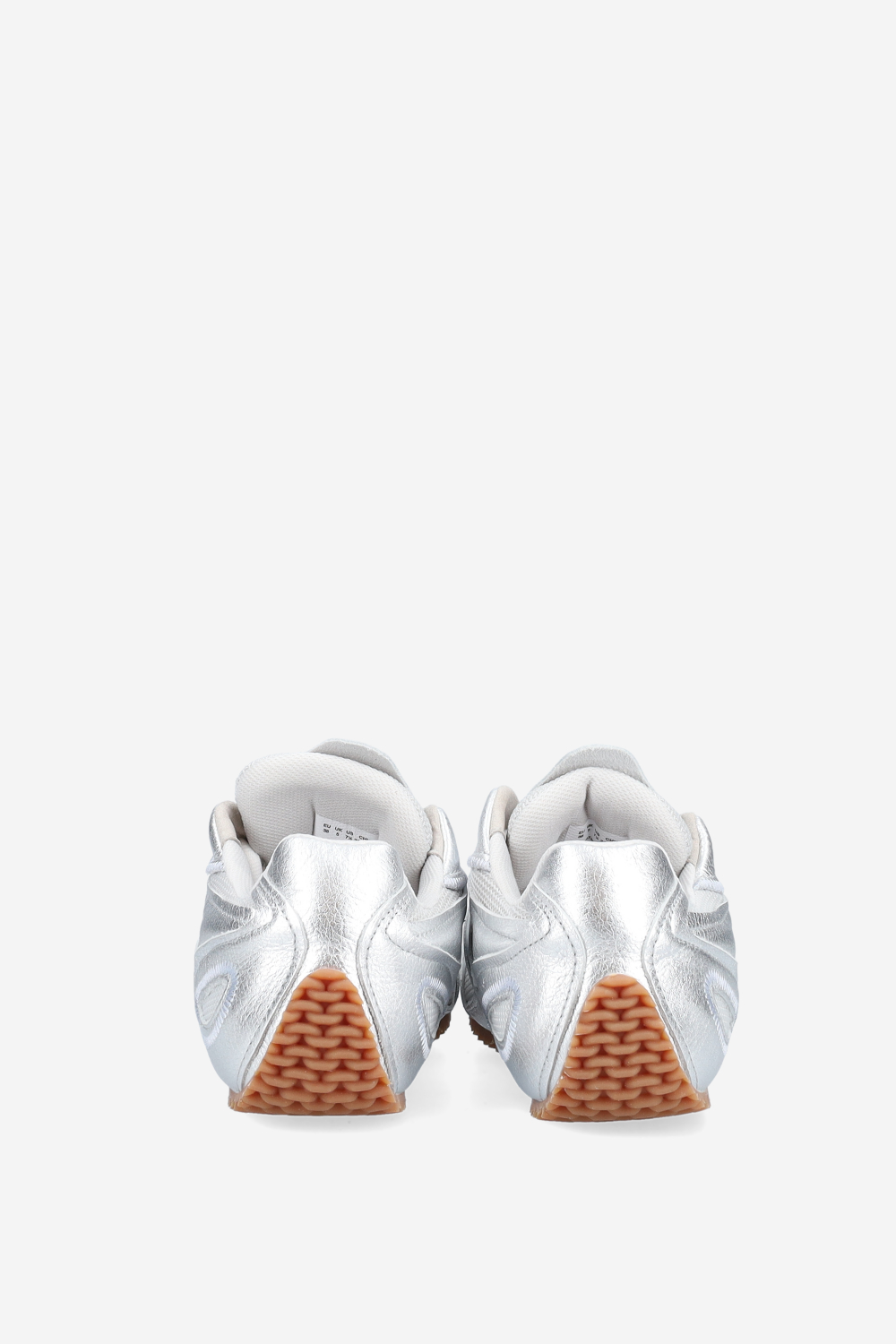 Slow runner leather sneakers