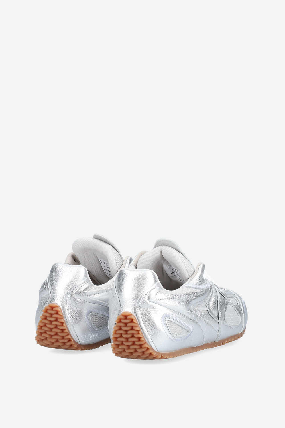 Slow runner leather sneakers