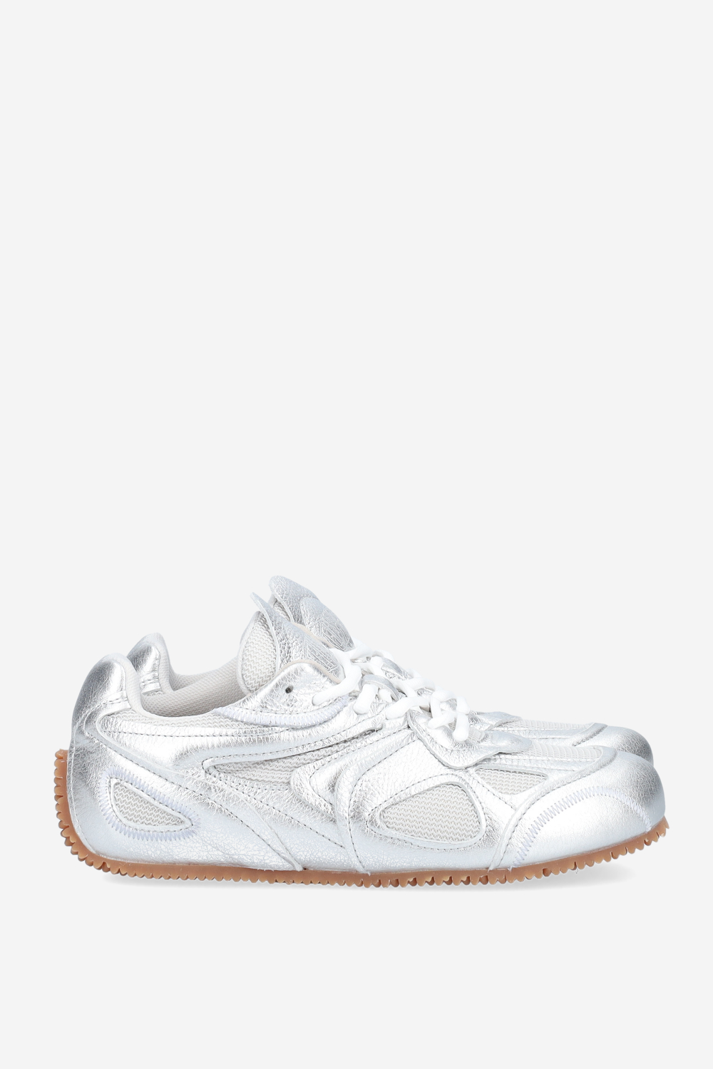 Slow runner leather sneakers
