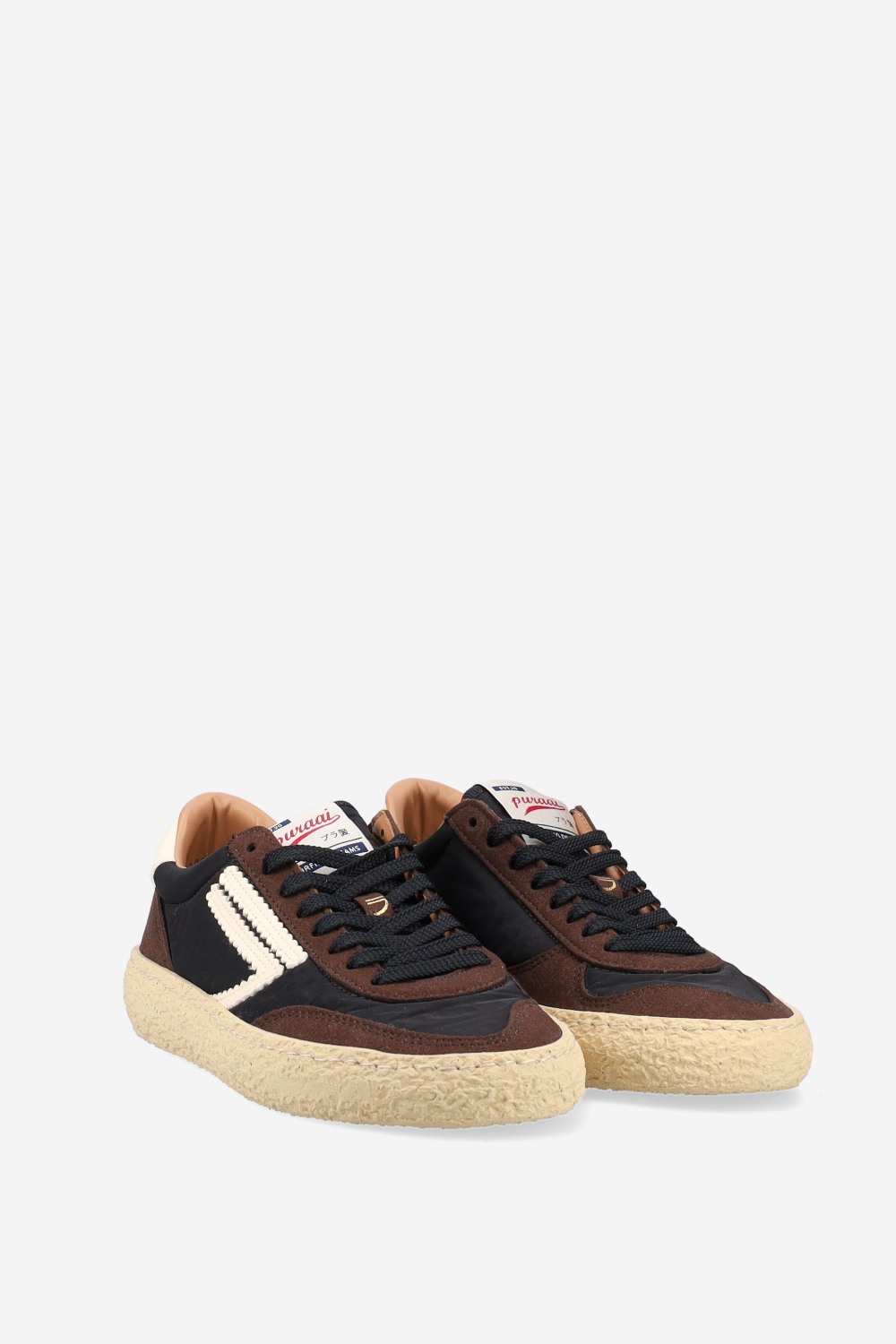 4.05 Polly suede/nylon sneakers