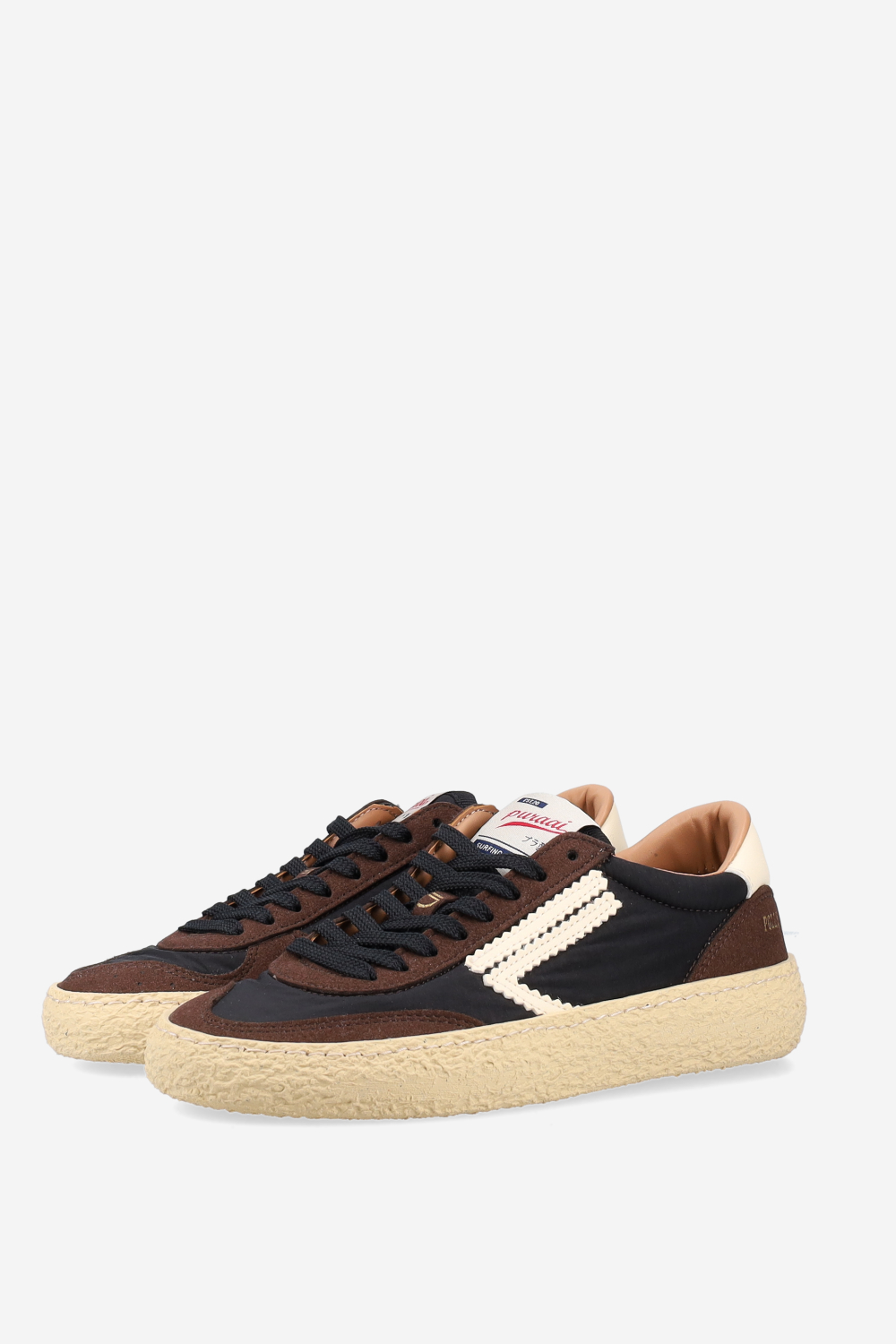 4.05 Polly suede/nylon sneakers