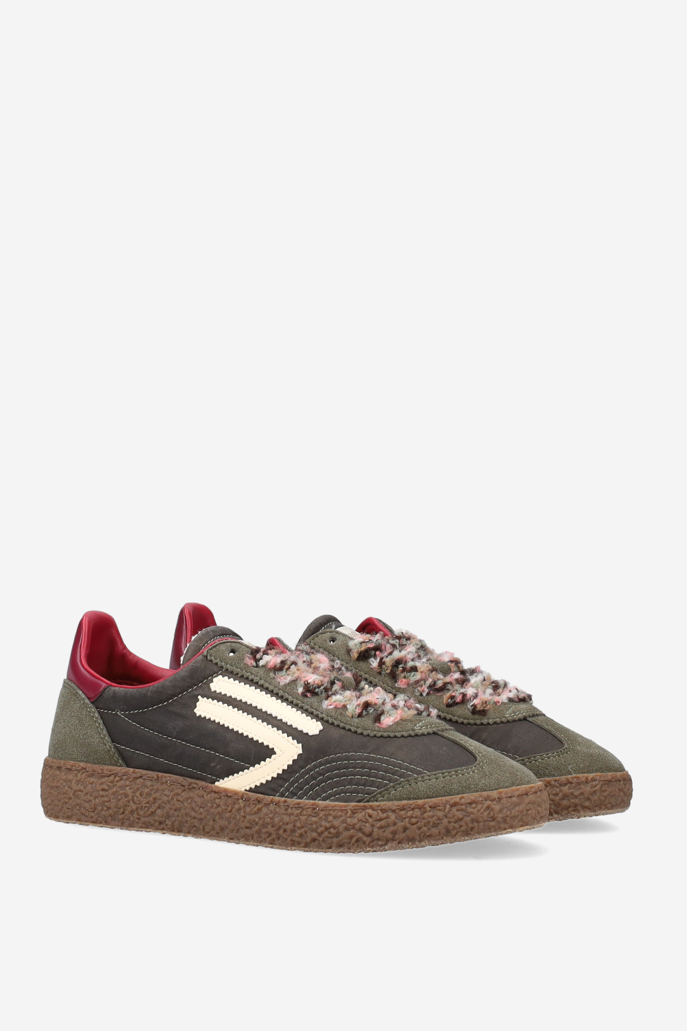 6.01 XS suede/nylon sneakers