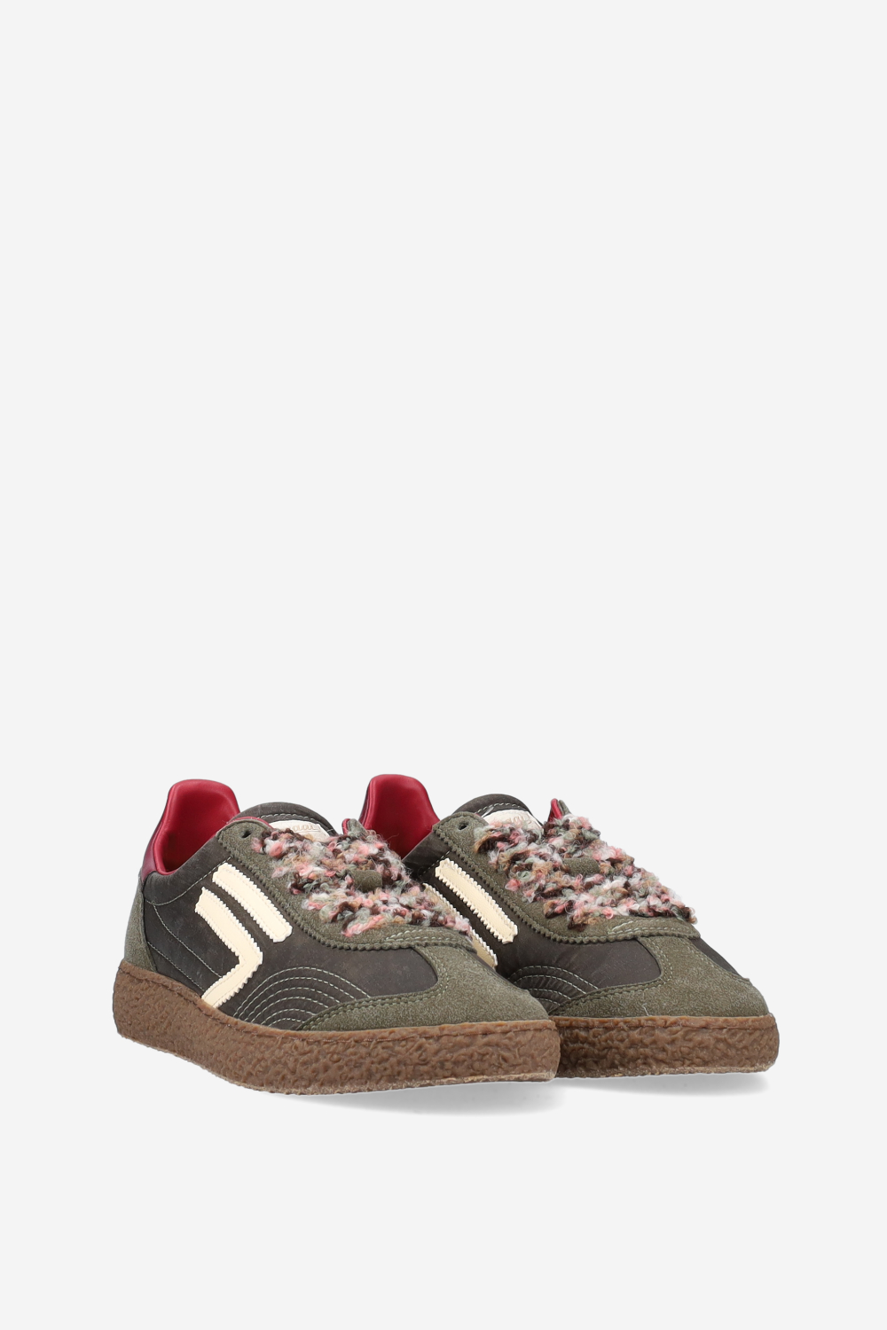 6.01 XS suede/nylon sneakers