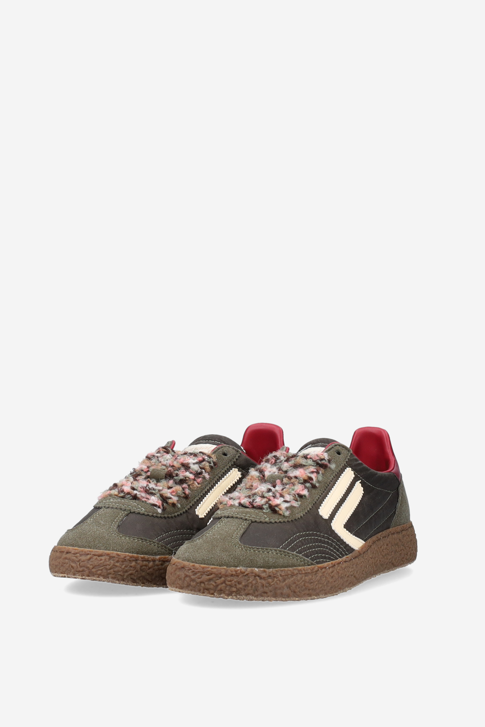 6.01 XS suede/nylon sneakers