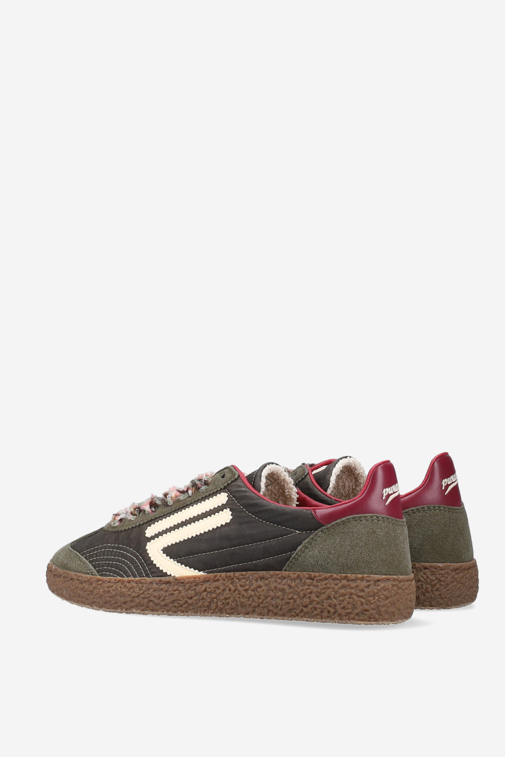 6.01 XS suede/nylon sneakers