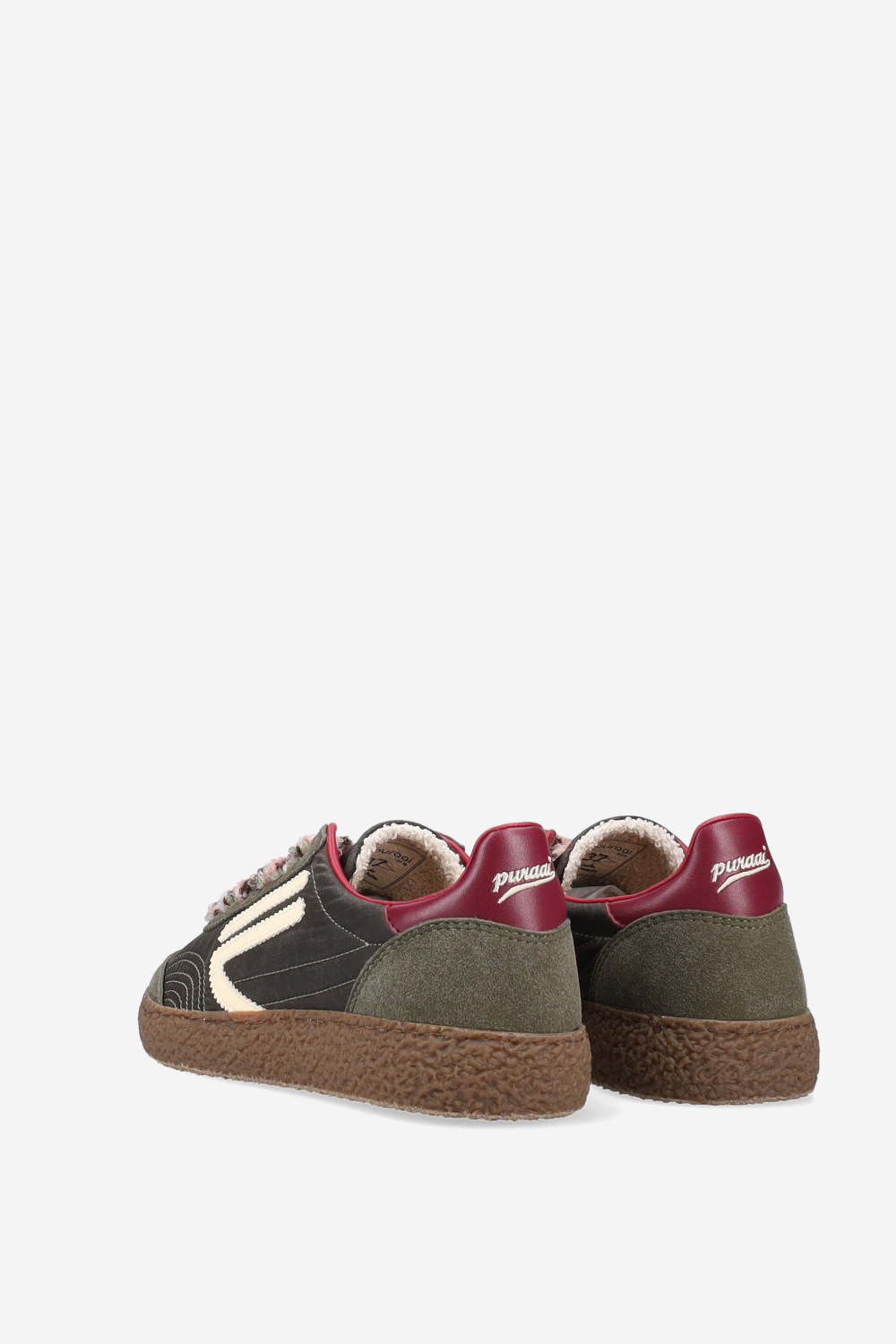 6.01 XS suede/nylon sneakers