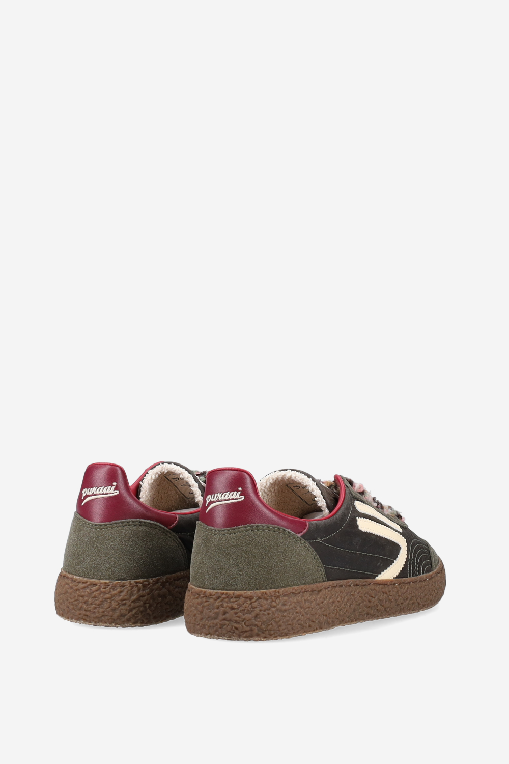 6.01 XS suede/nylon sneakers