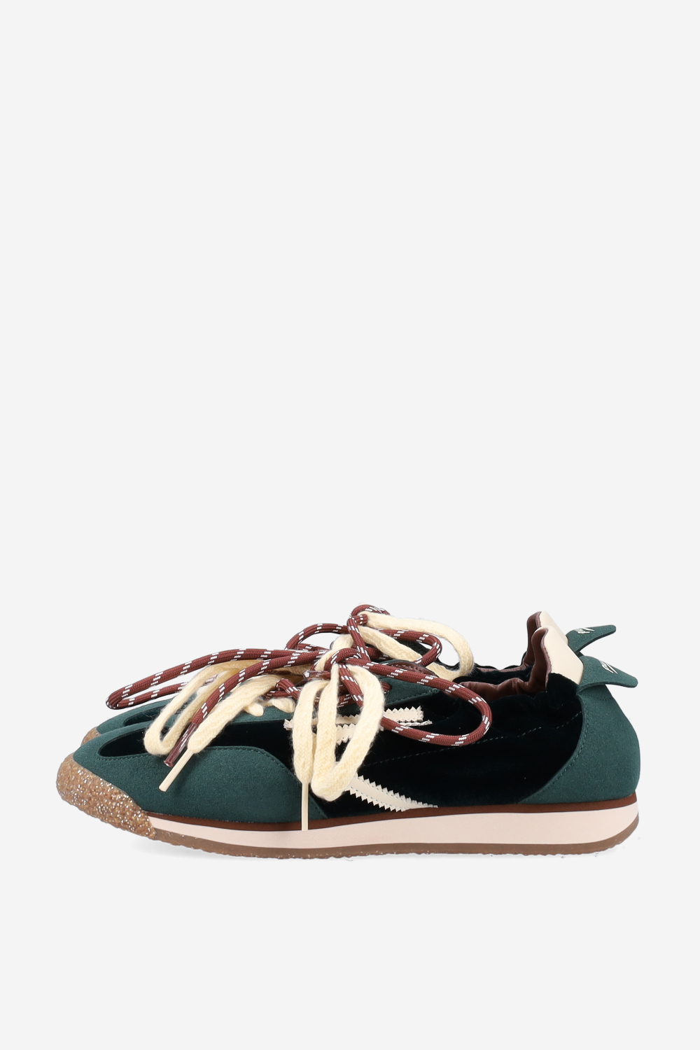 6.02 Panther suede/velvet sneakers
