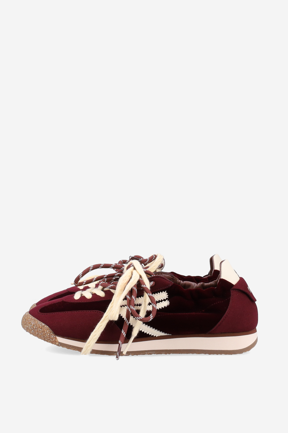 6.02 Panther suede/velvet sneakers