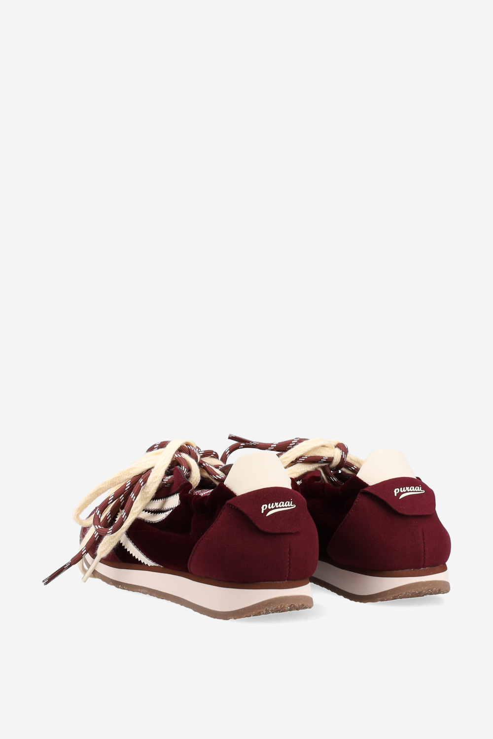 6.02 Panther suede/velvet sneakers