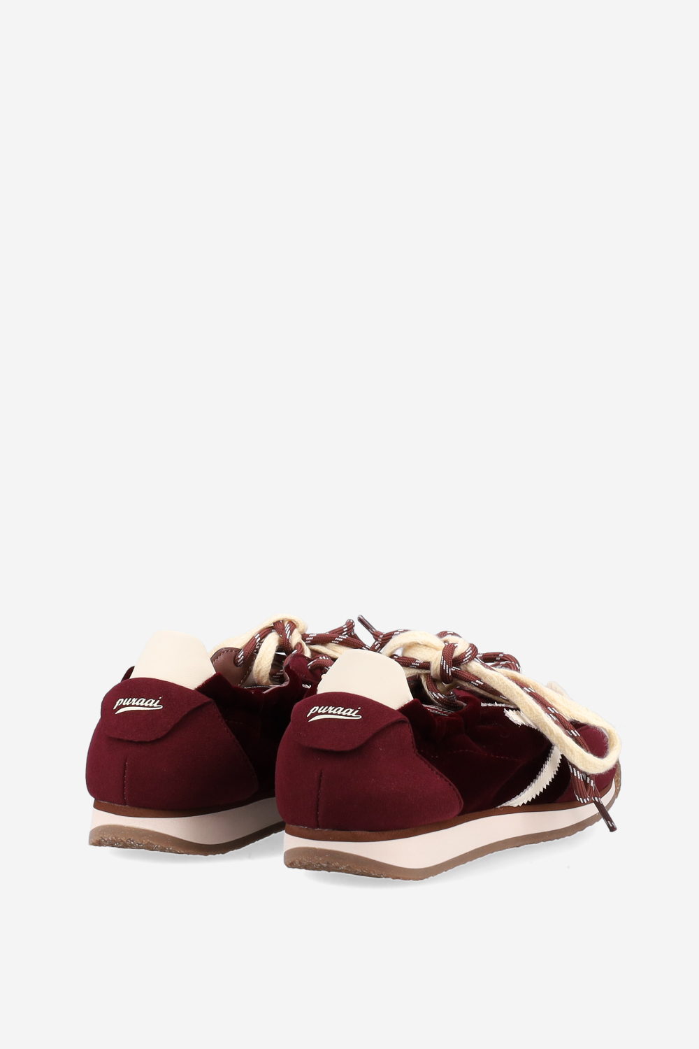 6.02 Panther suede/velvet sneakers