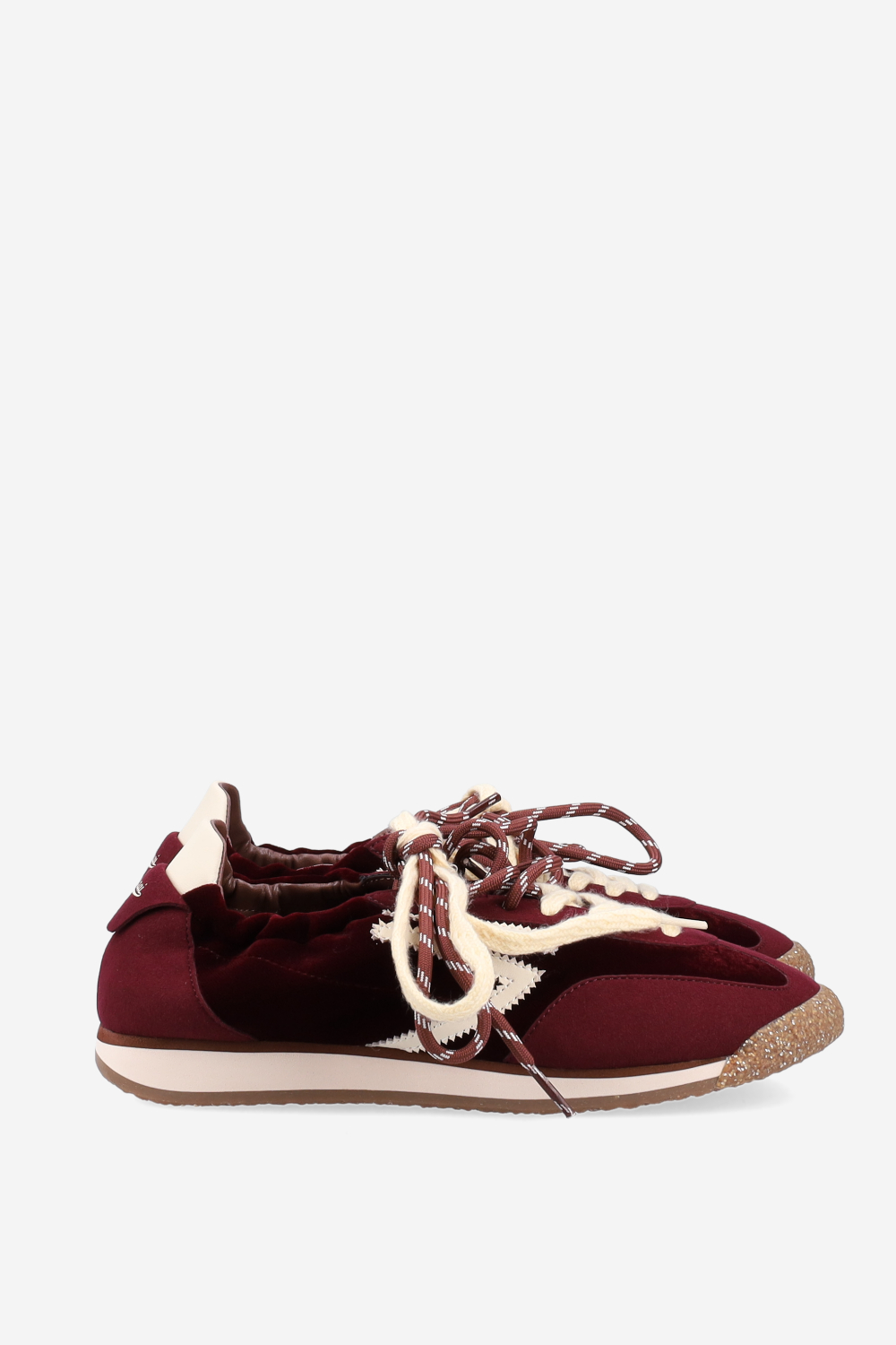 6.02 Panther suede/velvet sneakers