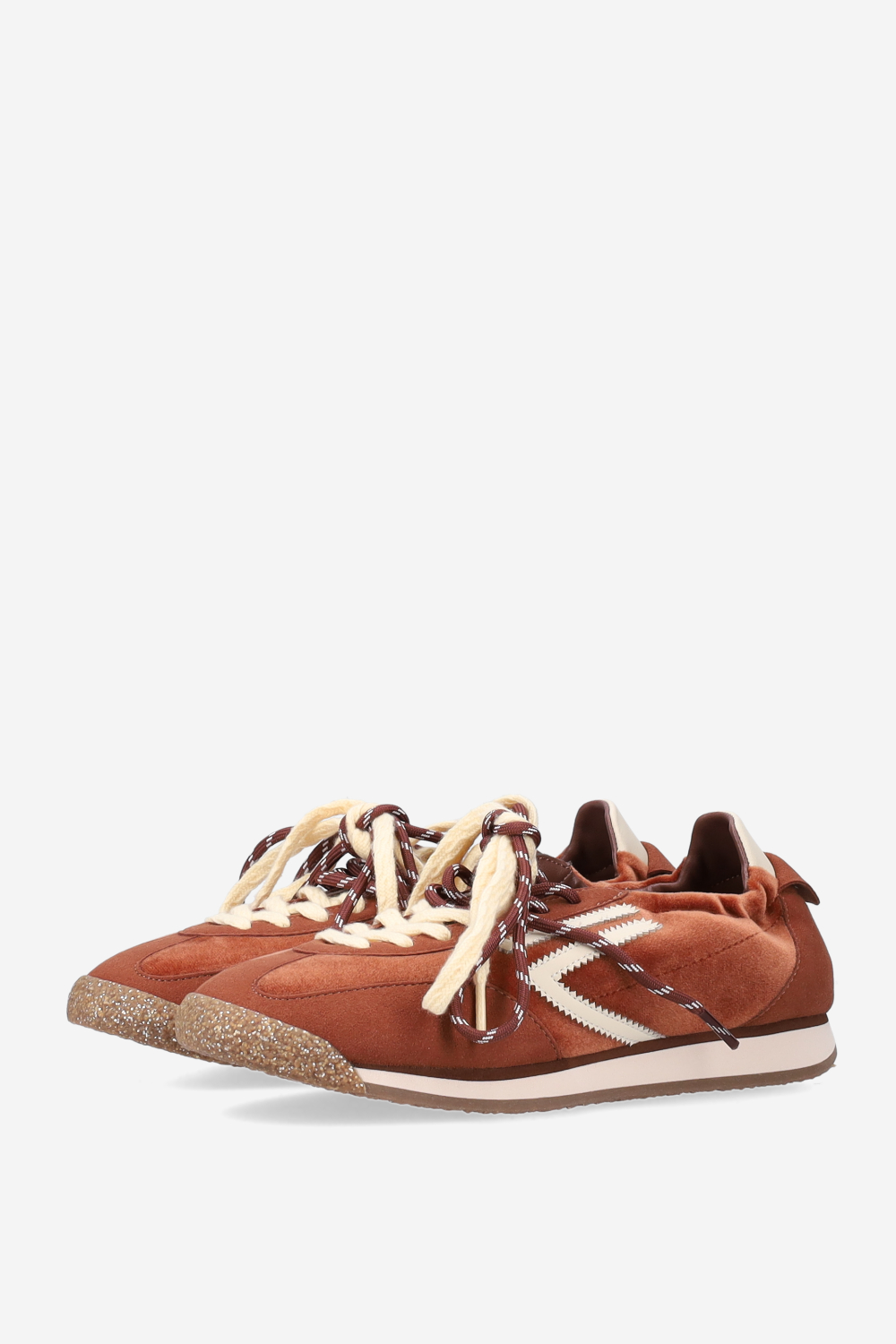 6.02 Panther suede/velvet sneakers