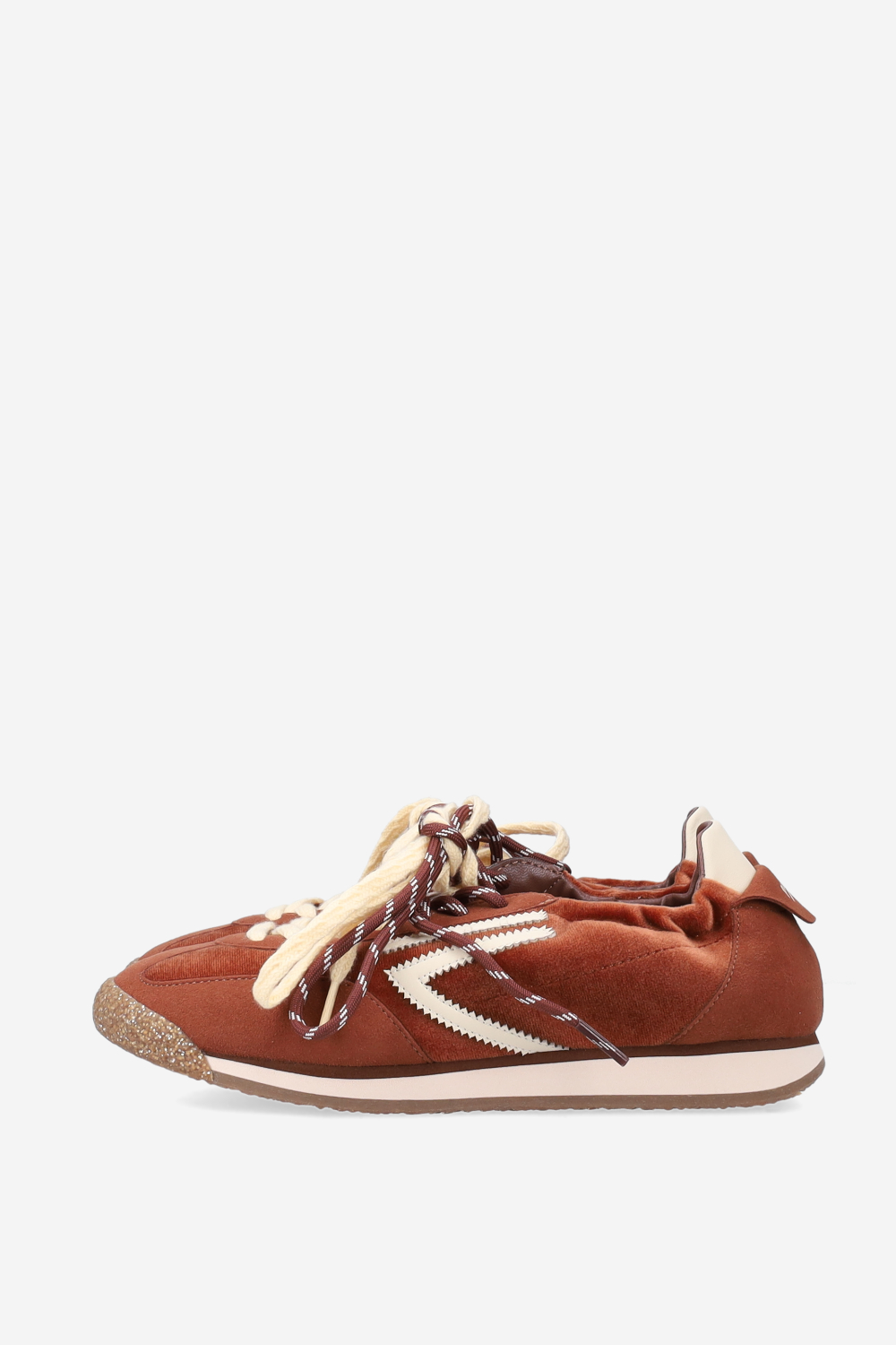 6.02 Panther suede/velvet sneakers
