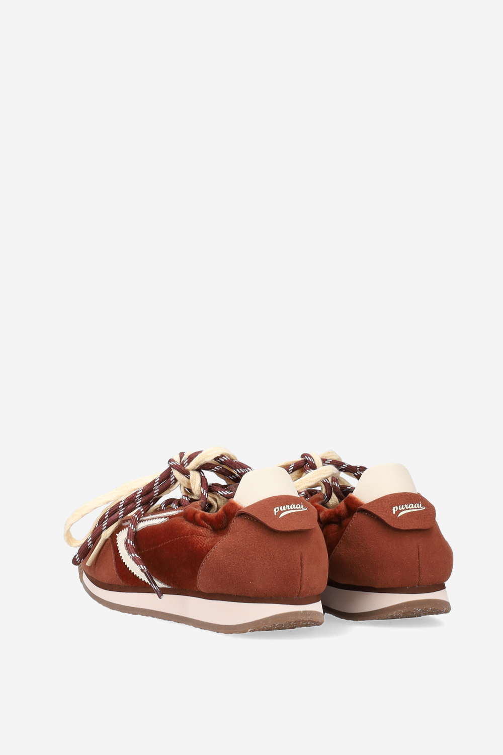 6.02 Panther suede/velvet sneakers