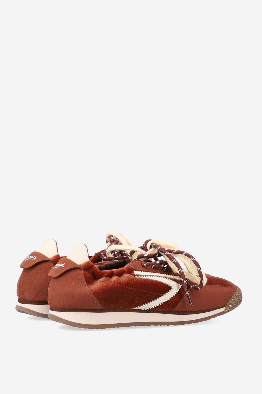 6.02 Panther suede/velvet sneakers