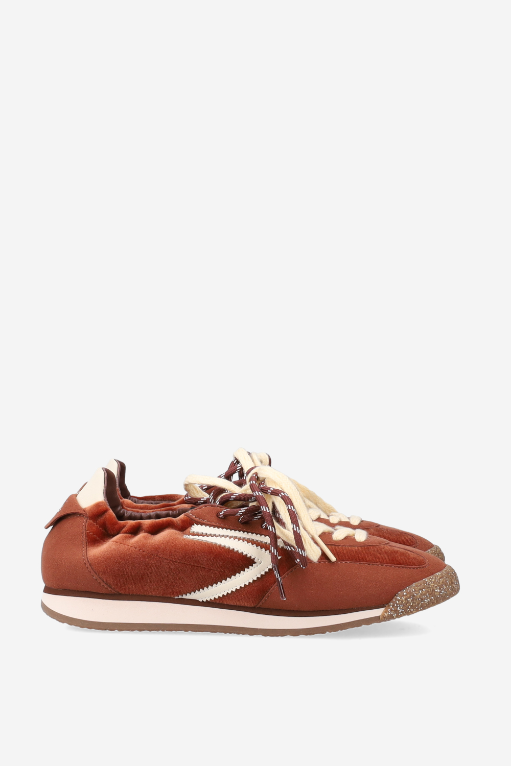 6.02 Panther suede/velvet sneakers