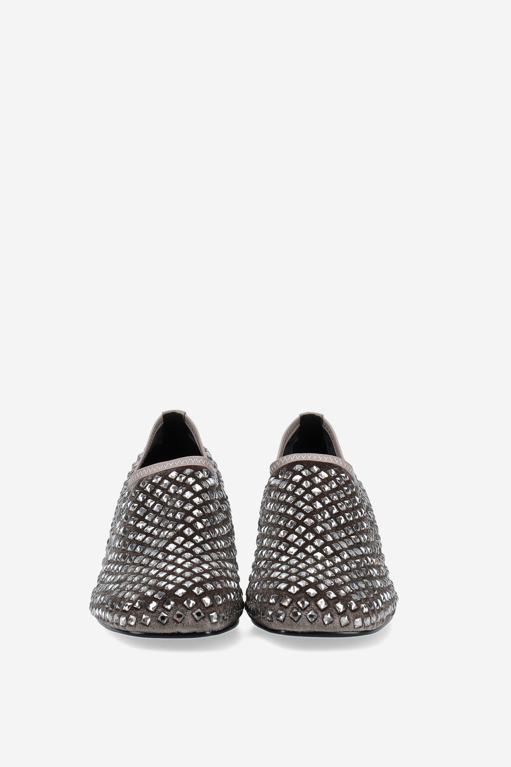 Connie velvet strass pumps